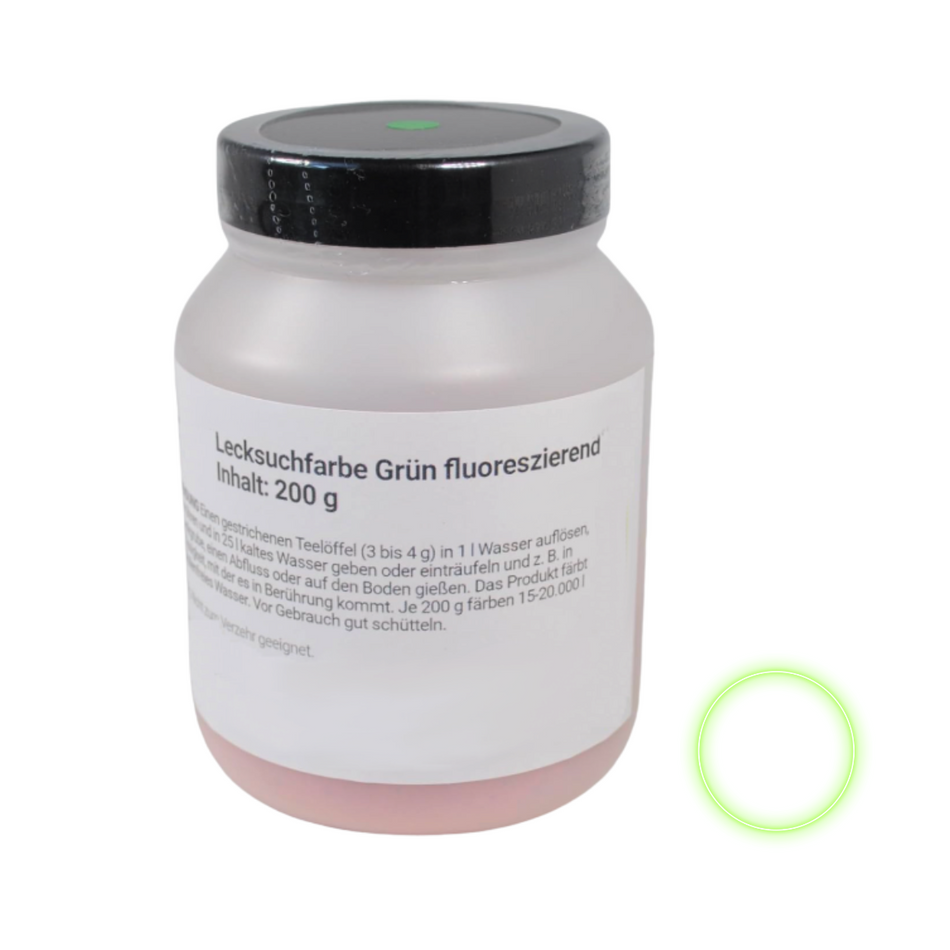 Leak and marking dye fluorescent, ideal for leak detection
