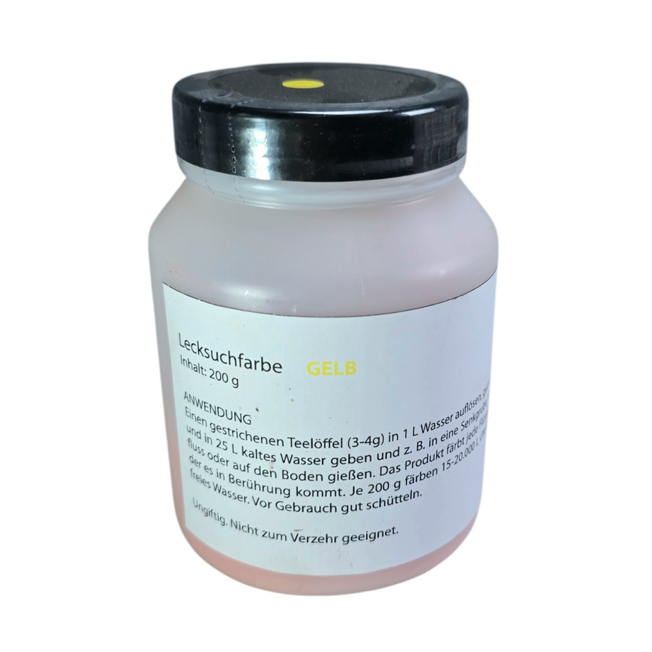 Leak and marking dye yellow, ideal for leak detection