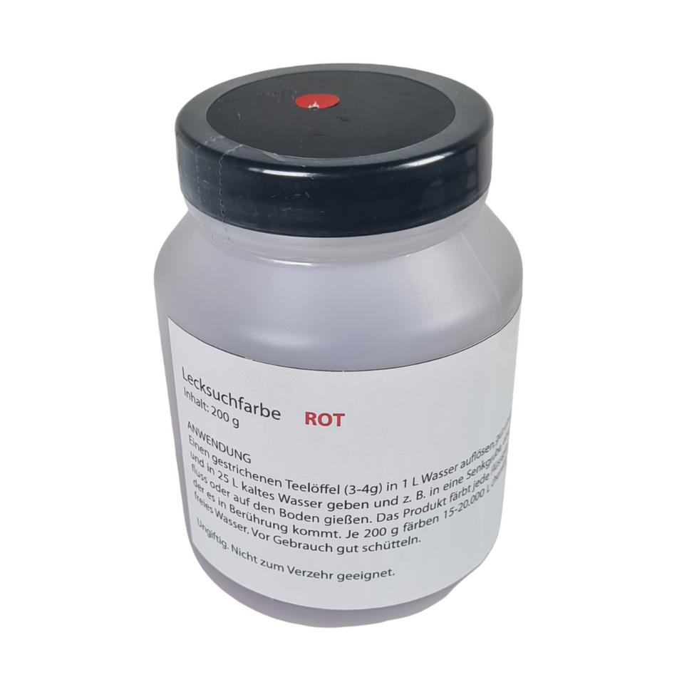Colorant de marquage et de fuite rouge, idéal pour la détection des fuites