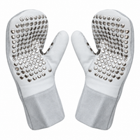 Guide gloves with rivet coating (pair), work gloves