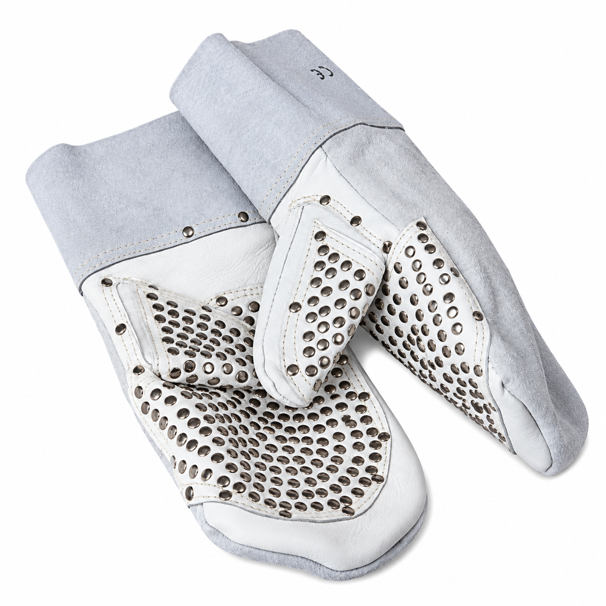 Guide gloves with rivet coating (pair), work gloves