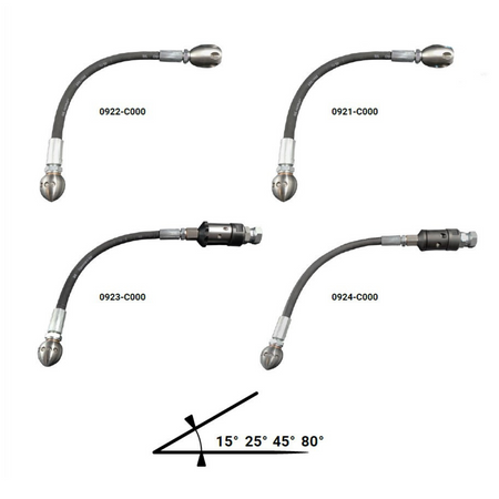 Lenkdüse 1/2" mit Keramikeinsätzen