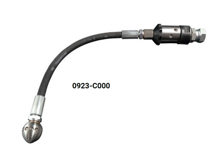Lenkdüse 1/2" mit Rotierdüse, Drehverbinder und Keramikeinsätzen