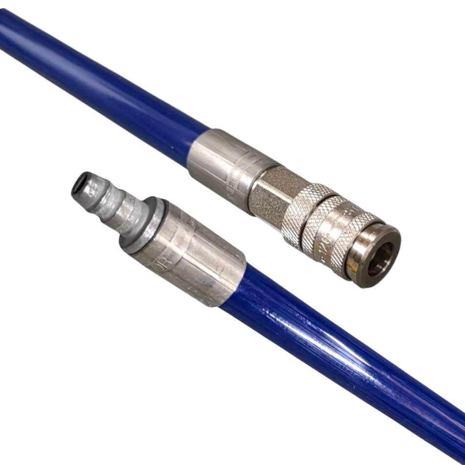 Luftschiebestange blau 1.500 mm NW 7,8