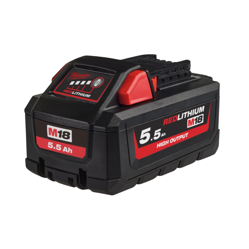 Milwaukee M18 HB5.5 Akku High Output (5.5 Ah 18 V)