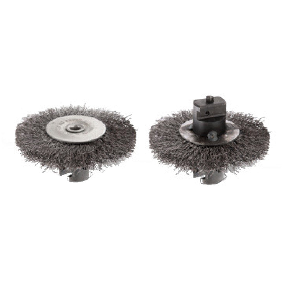 Scheiben-Rohrbürste DN 80 mm, 16 mm Kupplung, Stahldraht