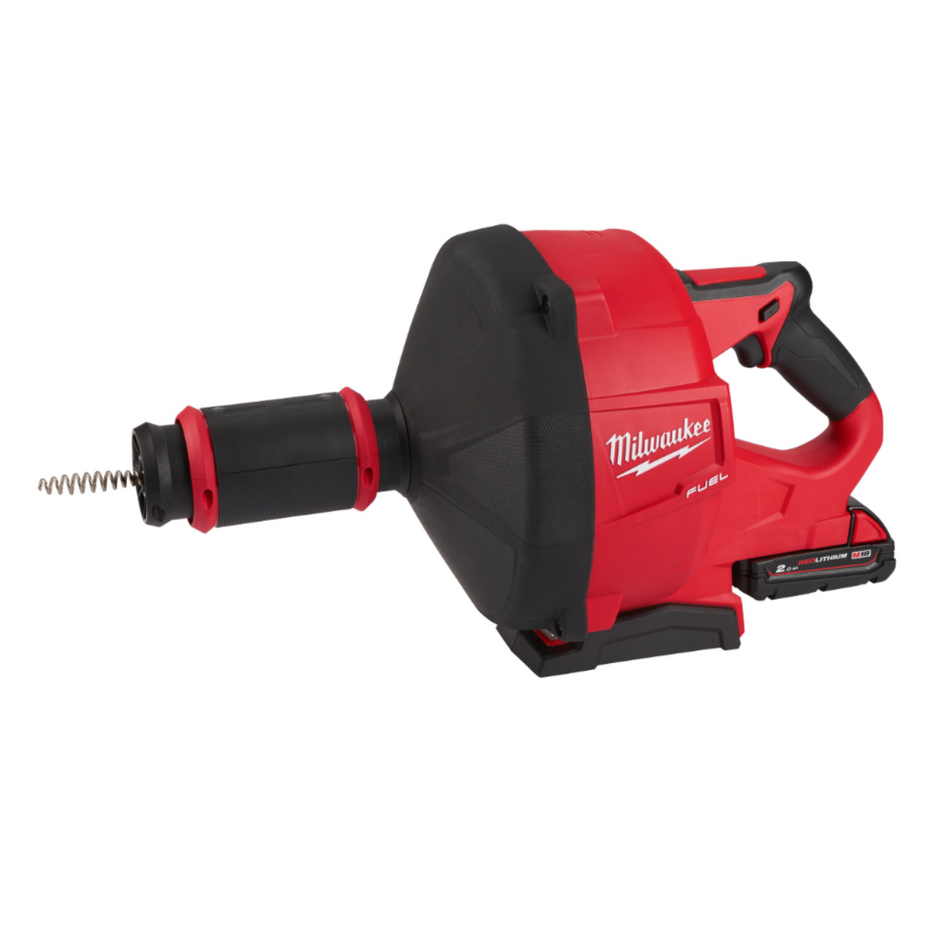 Milwaukee M18 Fuel Akku-Rohrreiniger mit 10-mm Spirale FDCPF10-201C