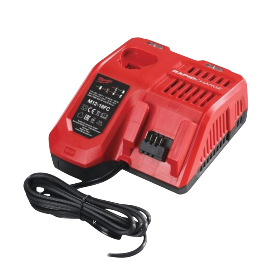 Milwaukee M12-18FC Akku-Schnellladegerät