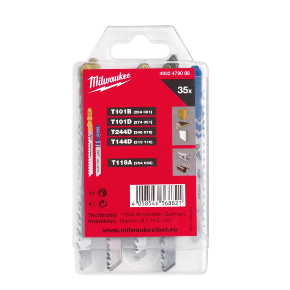 Milwaukee Stichsägeblatt-Set 35-teilig