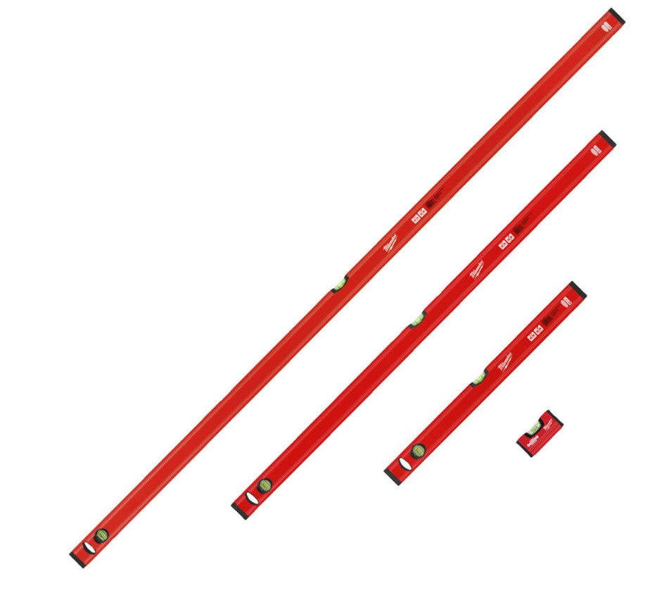 Milwaukee Wasserwaagen Promo-Set Slim 4-teilig