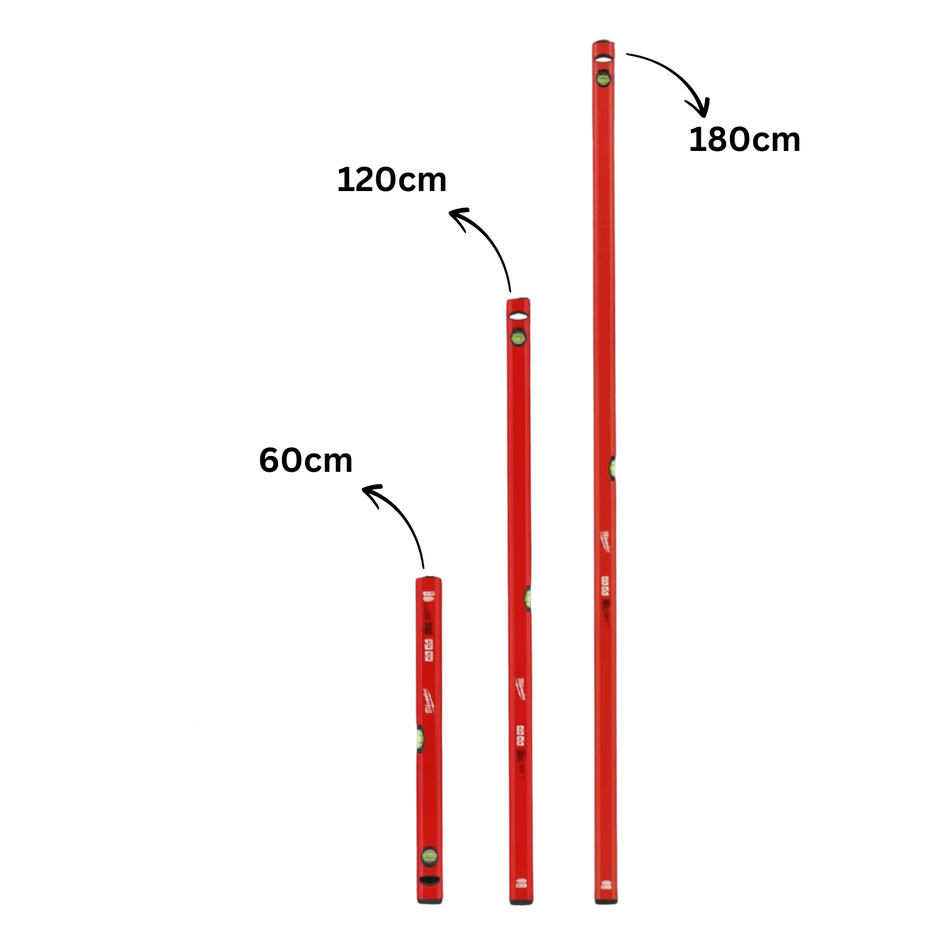 Milwaukee Wasserwaagen Promo-Set Slim 3-Teilig