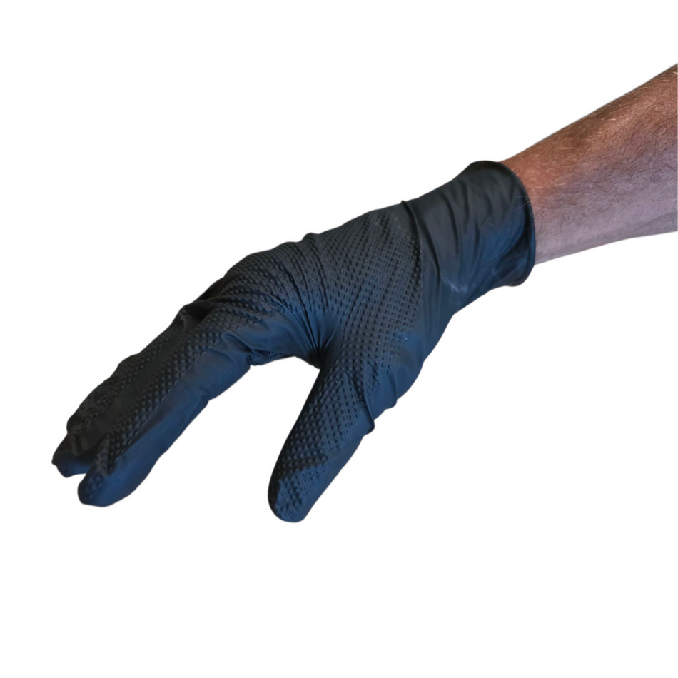 Nitril-Einweghandschuhe Grip 10/XL (1 Packung = 50 Stk.), Milwaukee