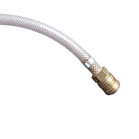 Druckluftschlauch DN 9 mm, 10 Meter mit Druckluft-Kupplung und Stecker