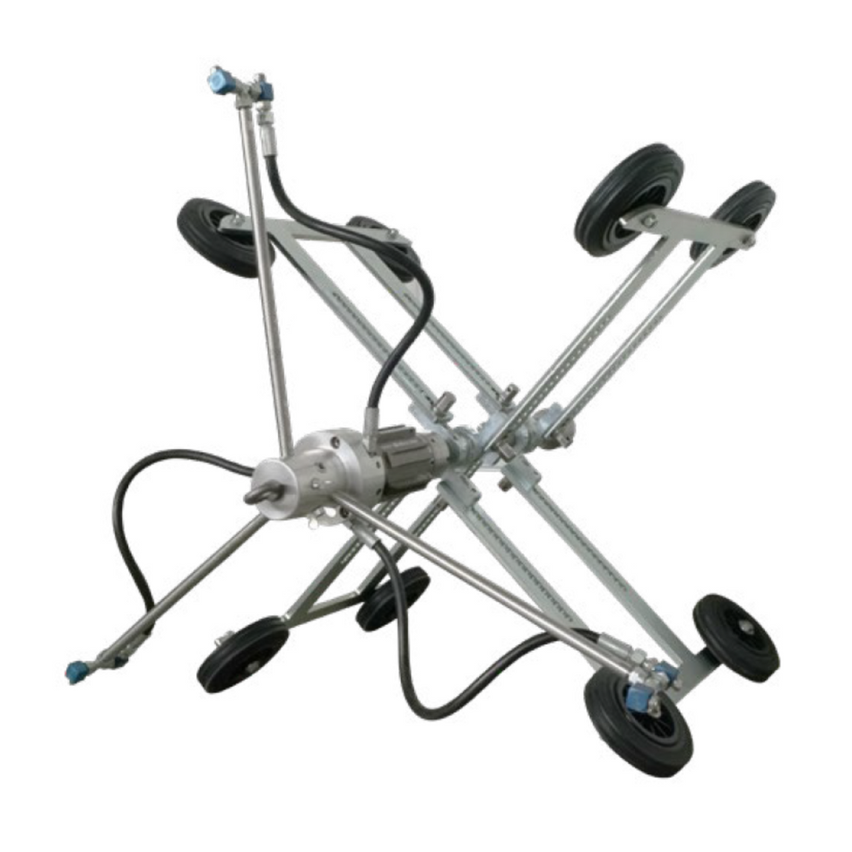 Blue 100 Großprofil-Reinigung, 1 1/4" Propellerdüse