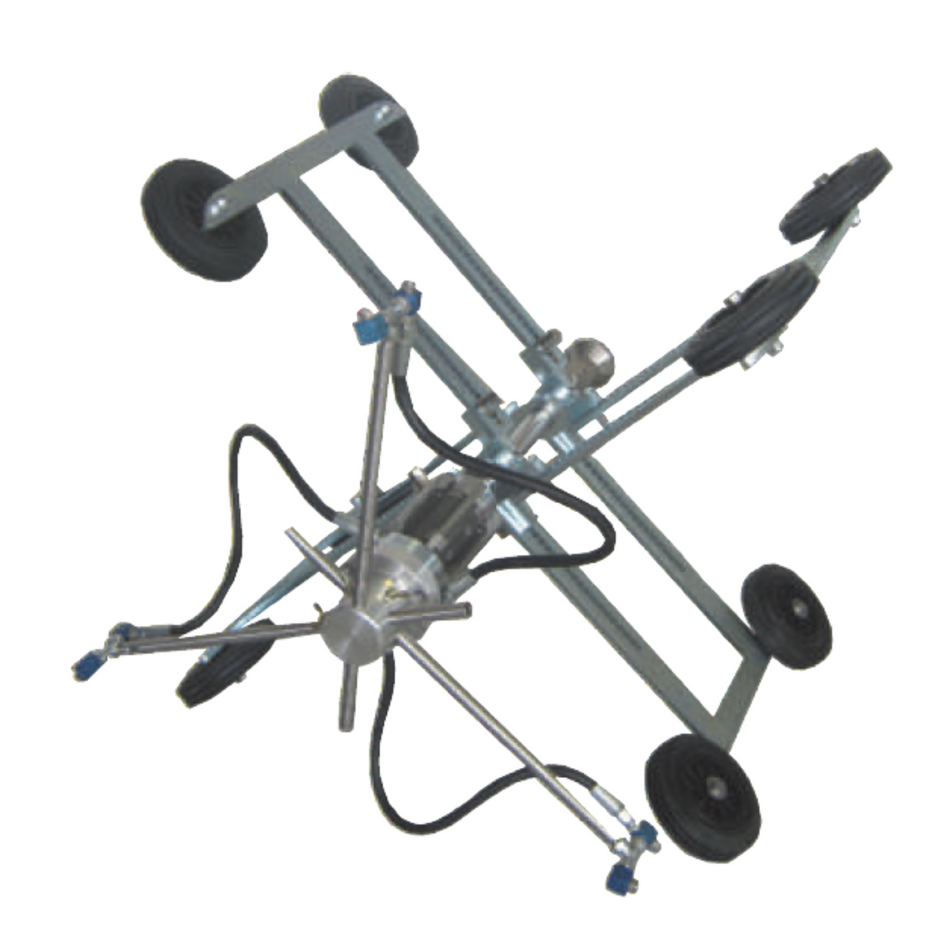 Blue 100 Großprofil-Reinigung - 1 1/4" Propellerdüse