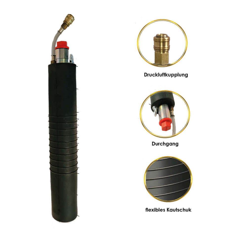 Rohr-Prüfblase Plugsy DN 100-200 (2,5 bar), Durchgang 1 Zoll