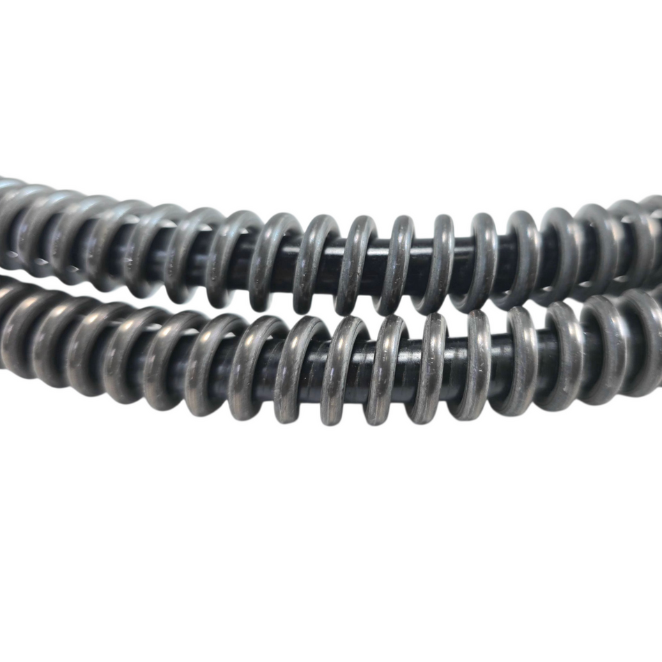 Spirale de nettoyage de canalisations 16 mm x 2 m de long, souple avec noyau