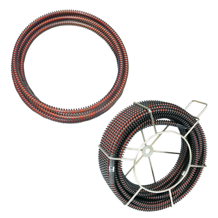 Rohrreinigungsspirale 16 mm x 4 m lang, hart mit Kern