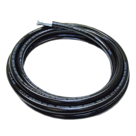 HD-Reinigungsschlauch DN 6 schwarz, 1/4" BSP, 190 bar