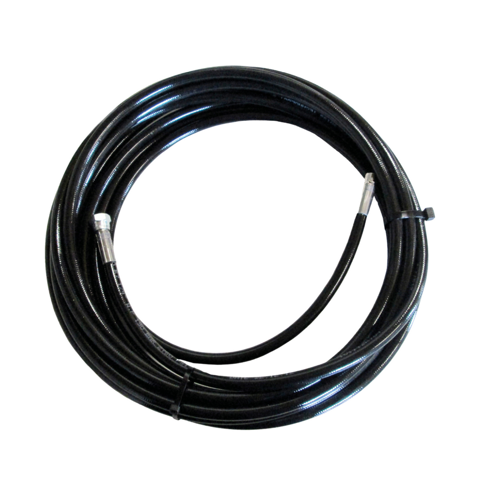 HD-Reinigungsschlauch DN 6 schwarz, 1/4" BSP, 190 bar
