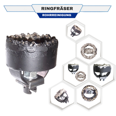 Ringfräser 22mm Kupplung/Kopf Ø 40 mm mit Hartmetallbesatz