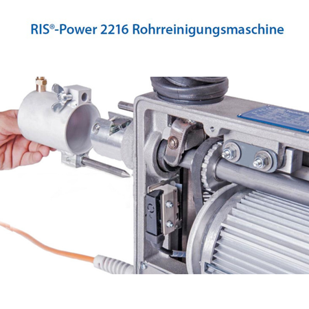 Profi Rohrreinigungsmaschine RIS Power 2216 für sanitäre Arbeiten