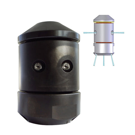 RTS rotary nozzle 22 mm, 1/8" rotary nozzle, 40 liters