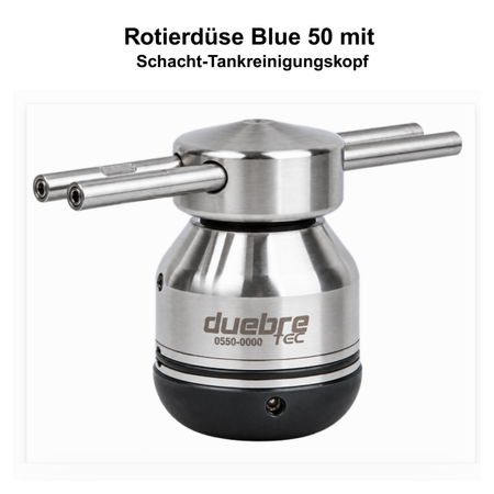 Blue 50 Schachtreinigungsdüse 1/2", Rotierdüse