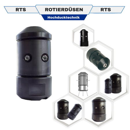 RTS rotary nozzle 22 mm, 1/4" rotary nozzle, 40 liters