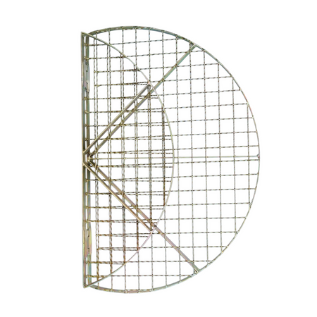 Belüftungsgitter klappbar SG051 Ø 670 mm Schachtabdeckung geschlossen (ohne Fahnen)