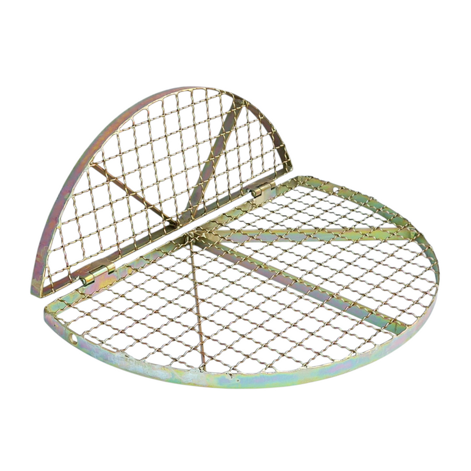 Schacht Abdeckgitter klappbar - Ø 670 mm, geschlossen, ohne Fahnen