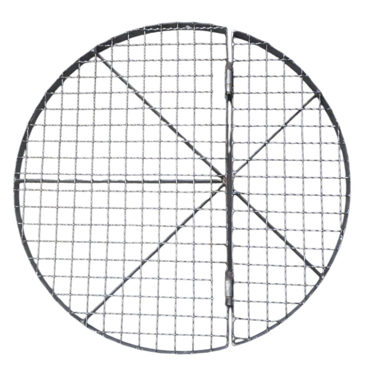 Belüftungsgitter klappbar SG051 Ø 670 mm Schachtabdeckung geschlossen (ohne Fahnen)