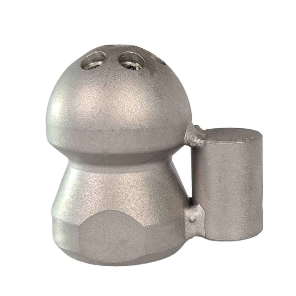 Schiebedüse 1/2", ohne Rückstrahl, mit Kupplung und inkl. 9 Keramikeinsätze