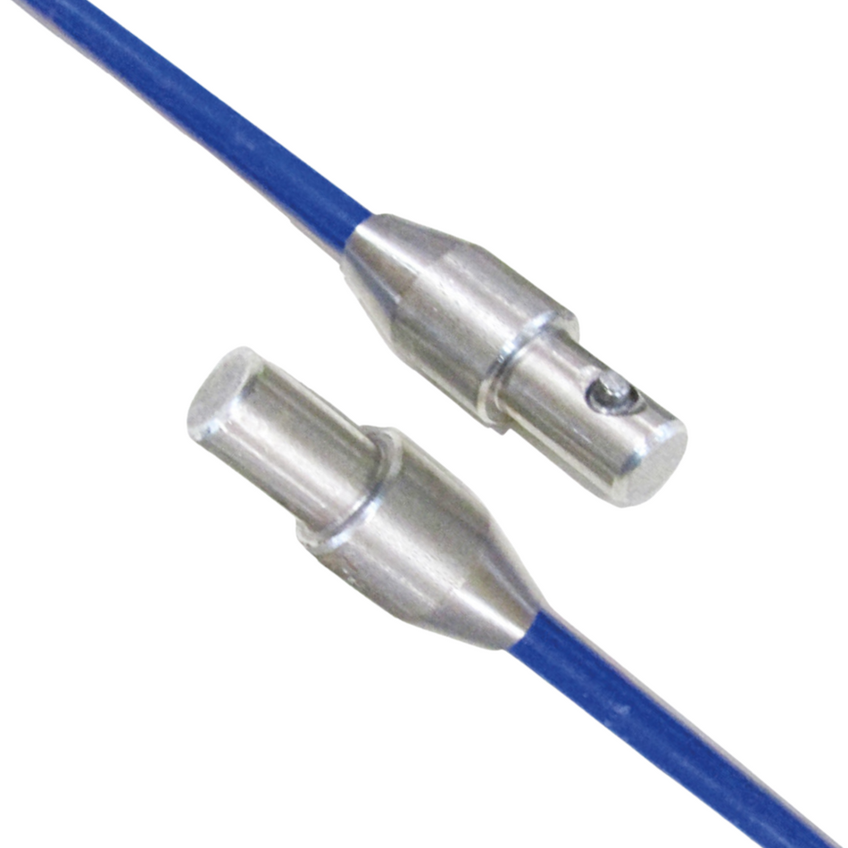 Schiebestange 6 mm Ø - Länge 1,5 m mit 10 mm-Kupplung
