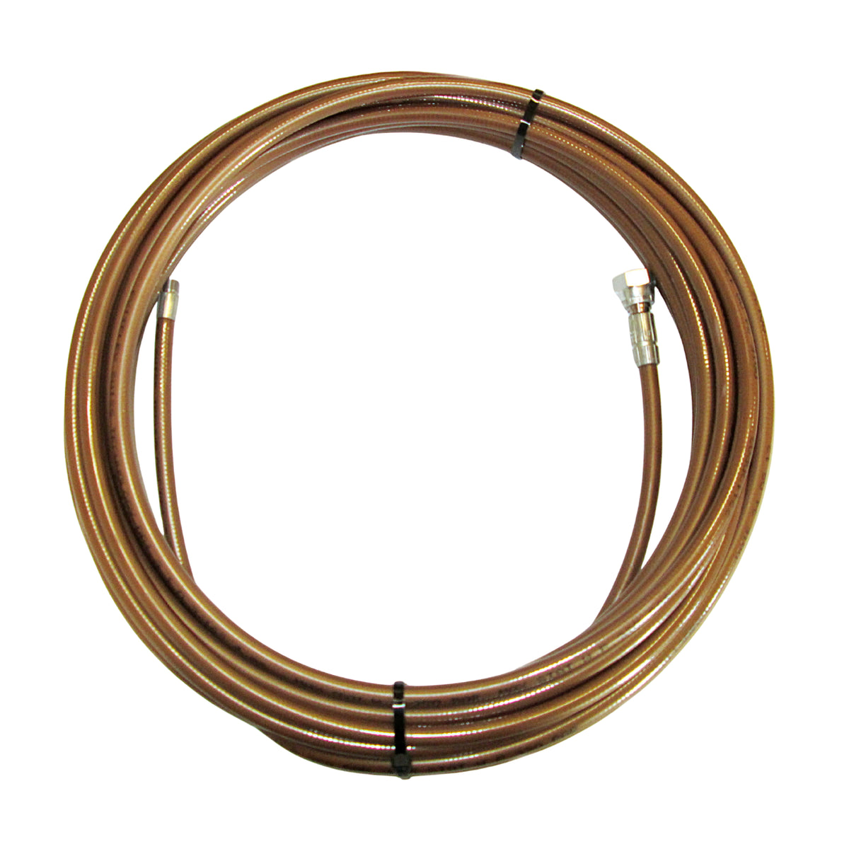 HD-Reinigungsschlauch DN 4 bronze, 1/8" AG - 1/4" IG, 250 bar