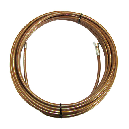 HD-Reinigungsschlauch DN 4 bronze, 1/8" AG - 1/4" IG, 250 bar