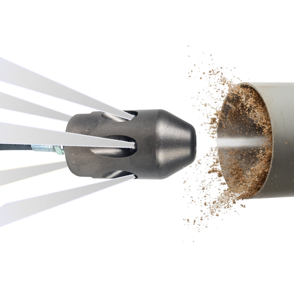 Standarddüse 3/4" mit Vorstrahl, Reinigungsdüse ExLJ Keramikeinsätze