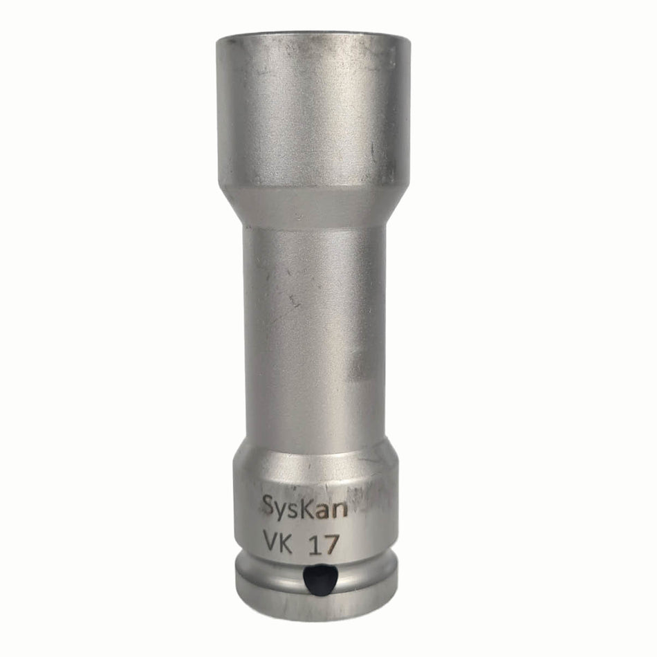 Stecknuss SW 17 mm Steckschlüssel Innenvierkant 1/2"