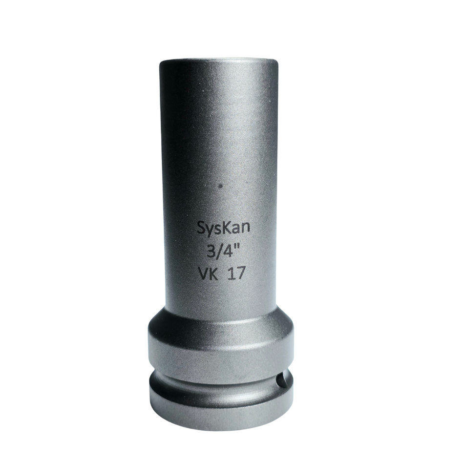 Stecknuss SW 17 mm Steckschlüssel Innenvierkant 3/4"