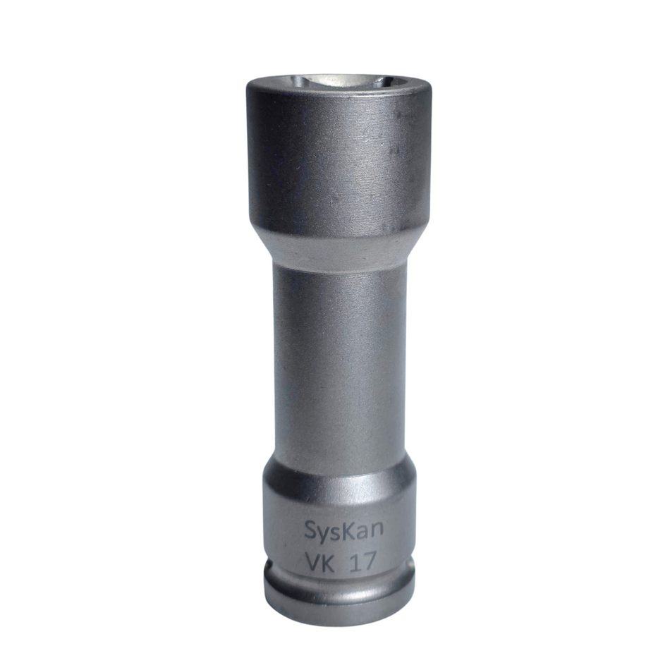 Stecknuss 17x17 Innenvierkant 1/2"