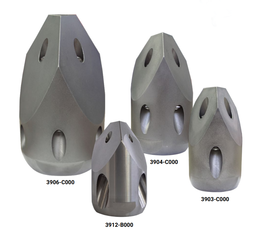 Penetrating nozzle 1/2" ExPJ cleaning nozzle with steel inserts