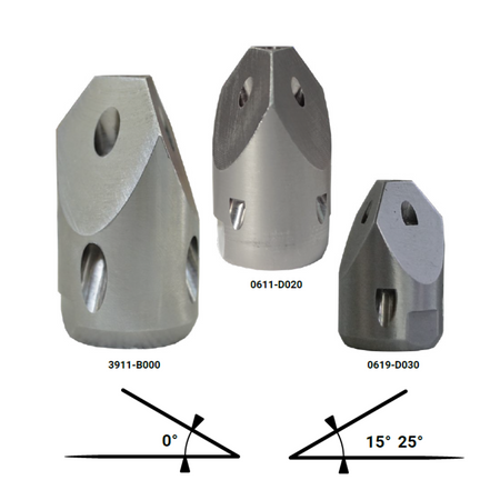 Piercing nozzle 1/4", 20 lit, ExPJ cleaning nozzle, drilled