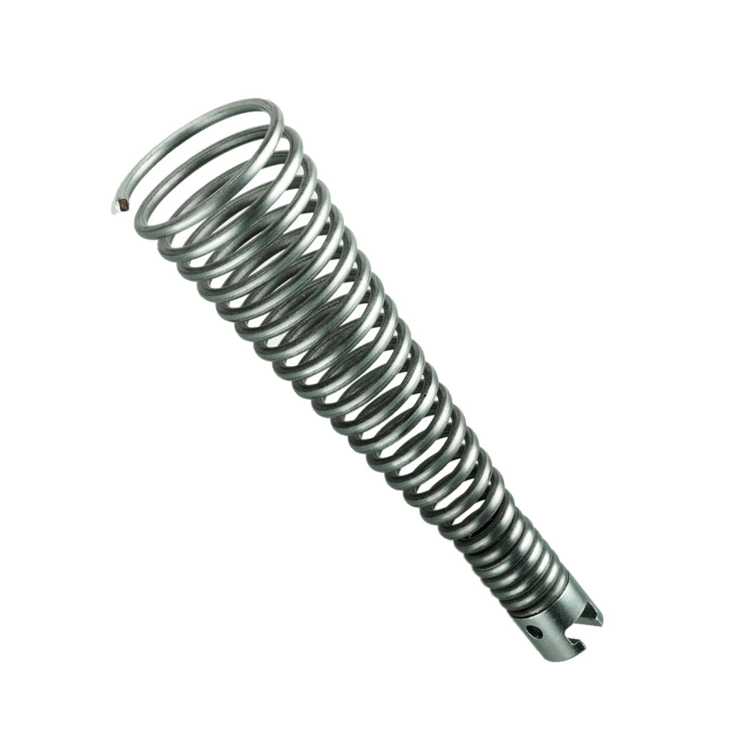 Funnel drill 16 mm coupling, spiral attachment, pipe cleaning tool
