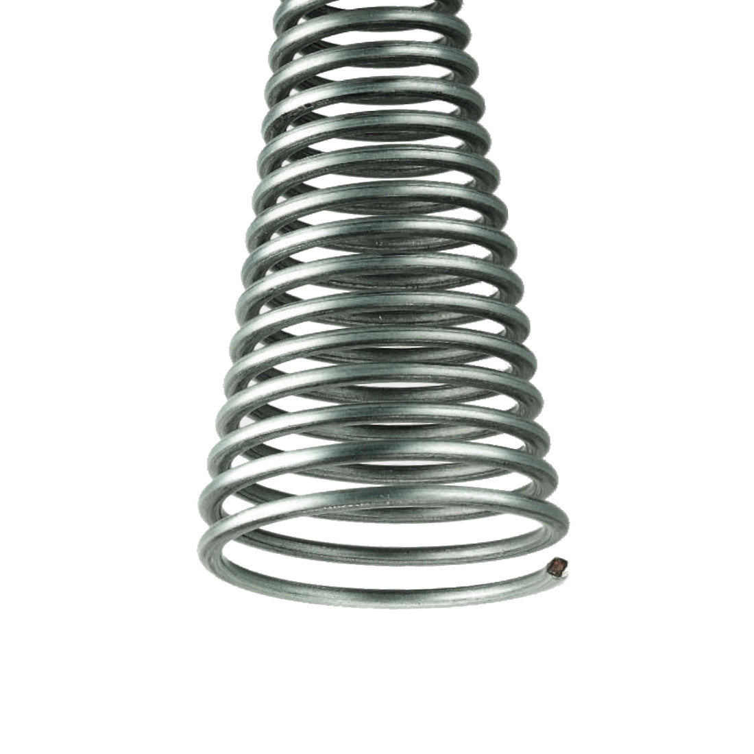 Funnel drill 16 mm coupling, spiral attachment, pipe cleaning tool