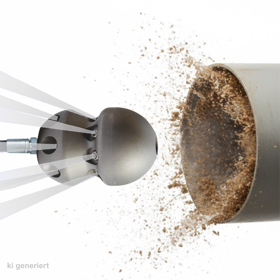 Turbobombe TB50  1/2", Rohrrreinigungsdüse