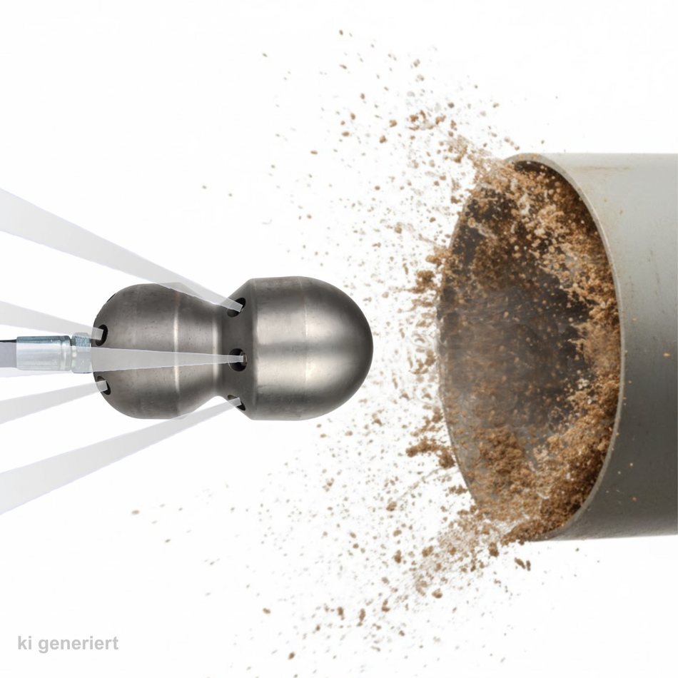 Turbobombe TB100  1", Rohrreinigungsdüse