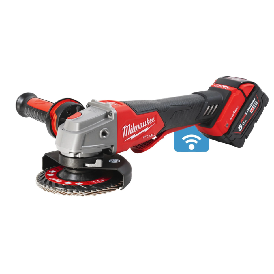 Milwaukee M18 Akku-Sicherheits-Winkelschleifer ONEFSAG125XPDB-502X