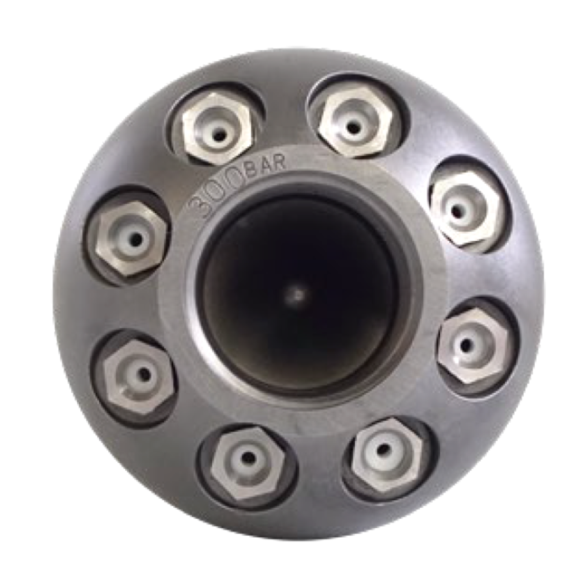 Landfill nozzle 1", cleaning nozzle with ceramic inserts