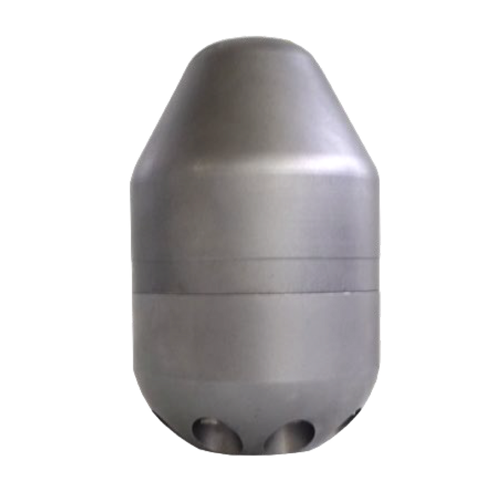 Deponiedüse B180  1", Rohrreinigungsdüse - Syskan - Online Shop: Abwassertechnik