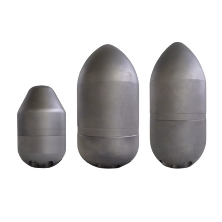 Landfill nozzle 1", cleaning nozzle with ceramic inserts